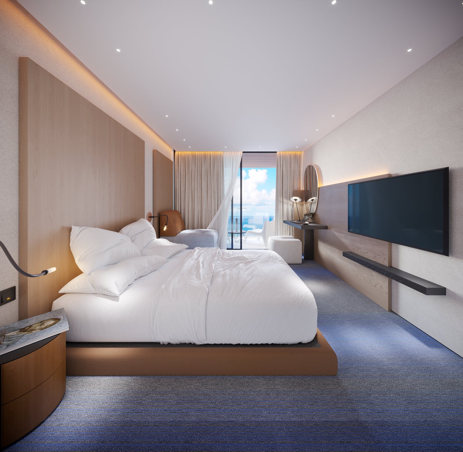 Интерьер номера Alean Resort Montvert