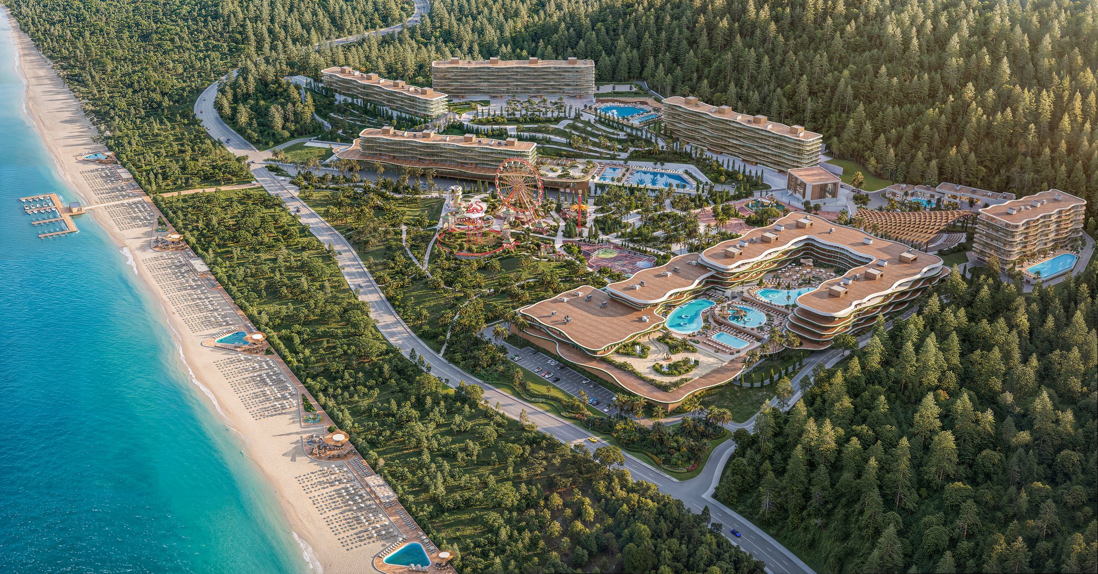Территория Alean Resort Montvert